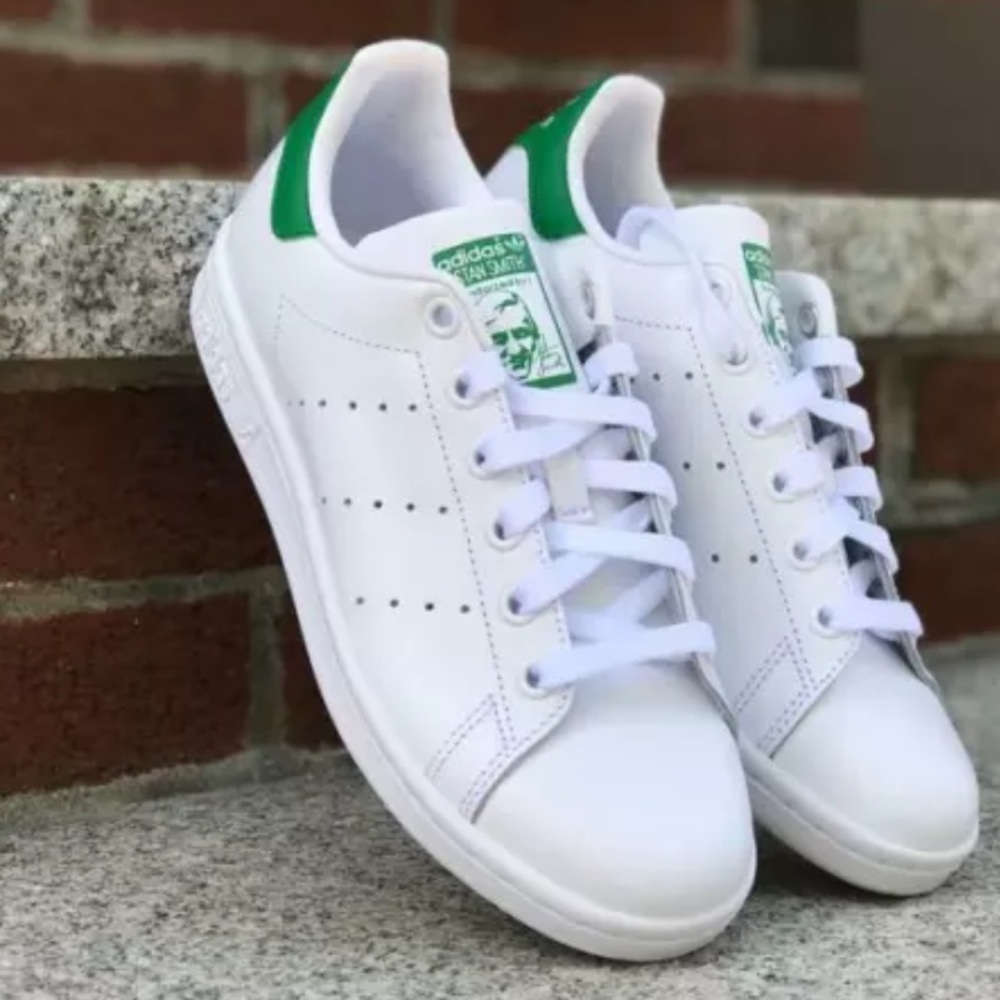 ADIDAS ORIGINALS STAN SMITH | WHITE/GREEN | LIFESTYLE SHOES/Sneakers | NEW/NWT!! - Picture 8 of 13